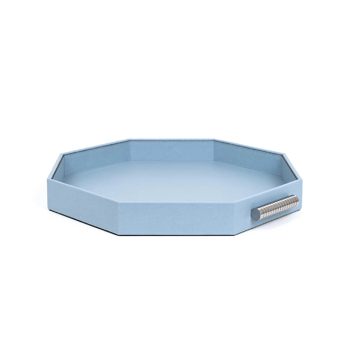 Hexagonal Leather Tray | Pinetti Grace | OROA.com