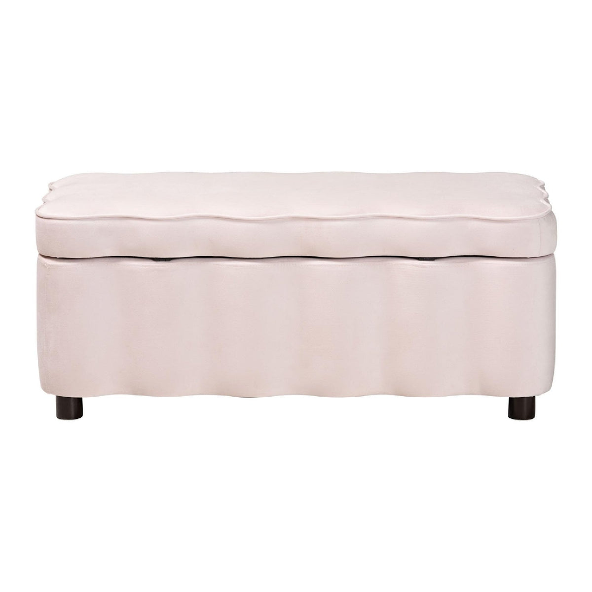Modern European furniture - Velvet Storage Bench - www.oroa.com
