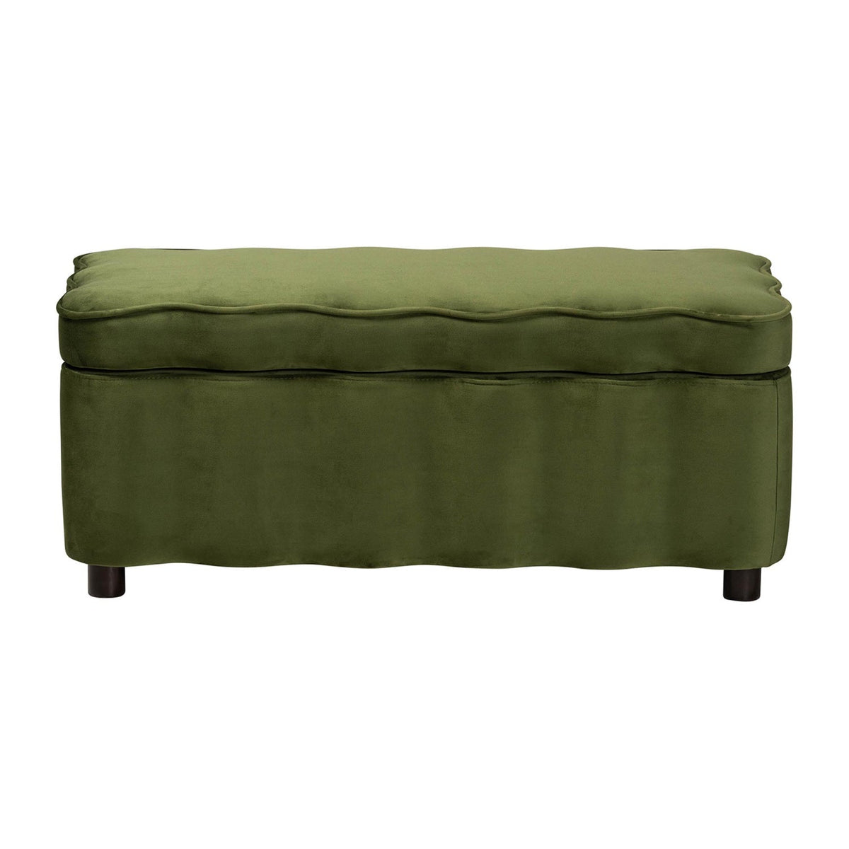 Modern European furniture - Velvet Storage Bench - www.oroa.com