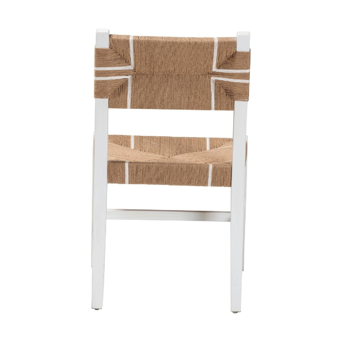 Modern European furniture - White Mahogany Bohemian Dining Chair - www.oroa.com