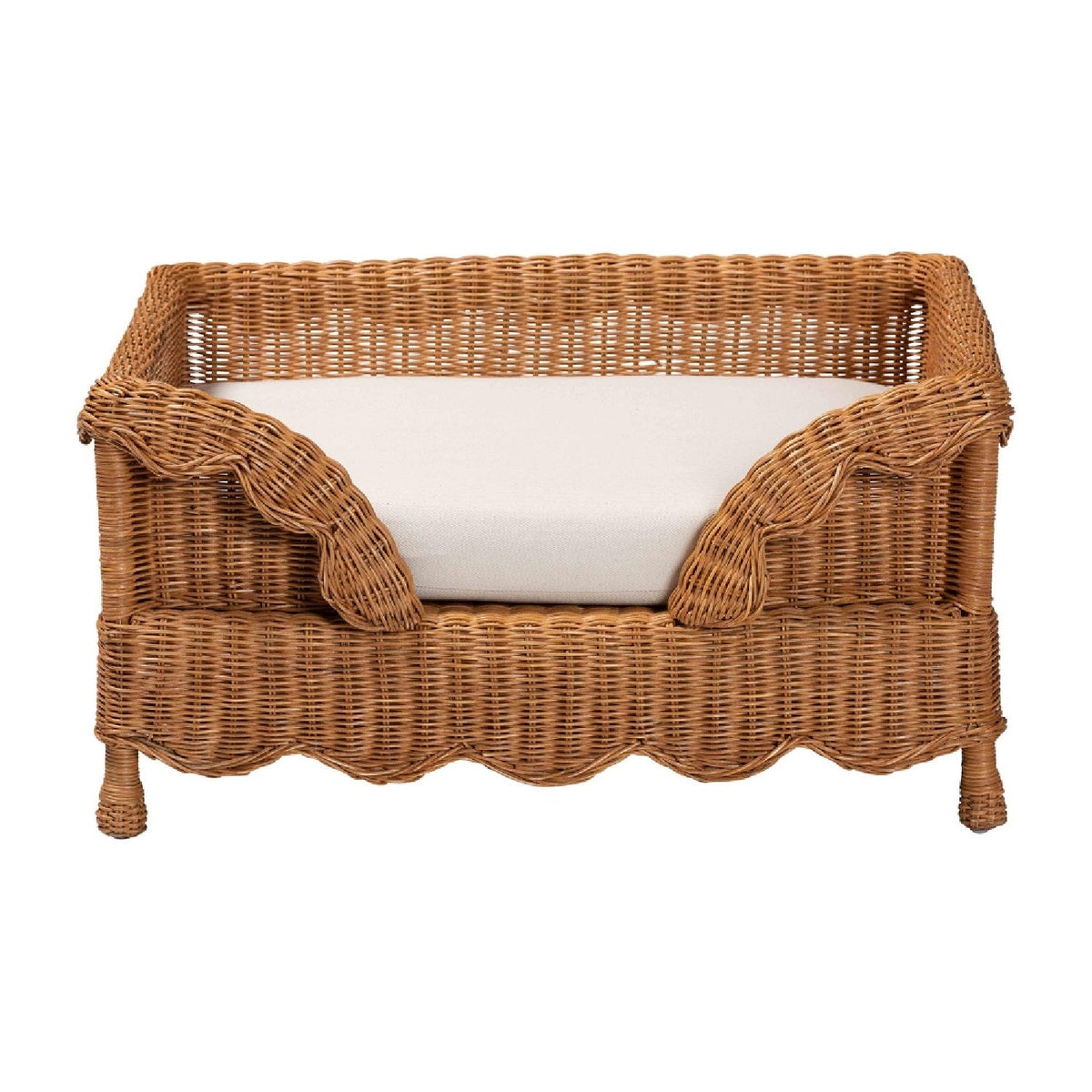 Modern European furniture - Natural Rattan Pet Bed - www.oroa.com