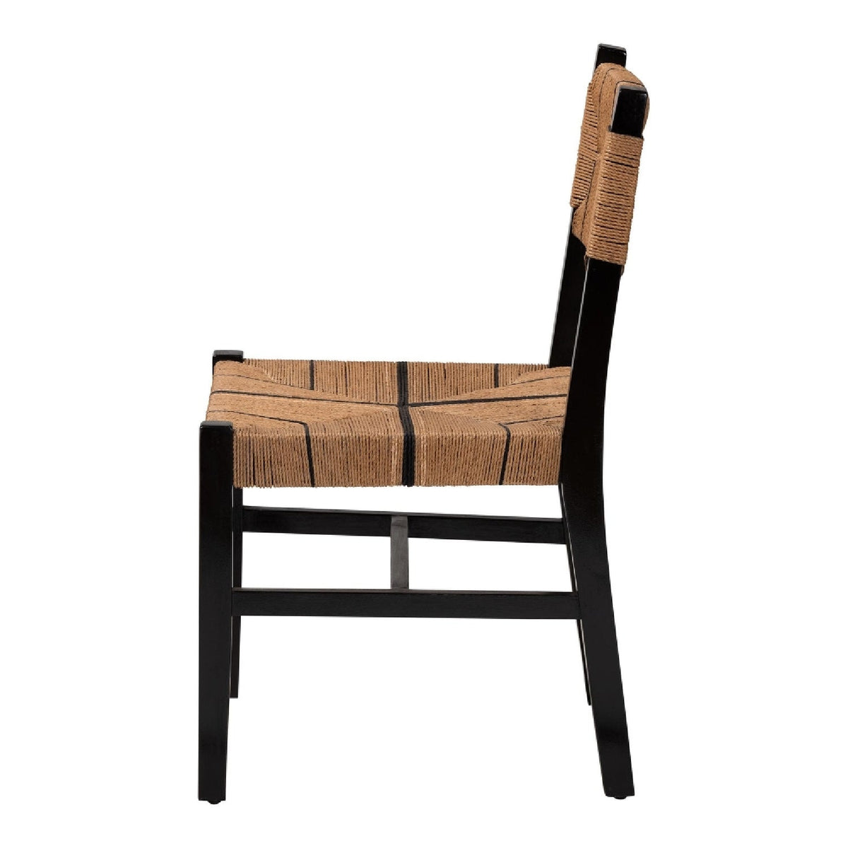 Modern European furniture - Black Mahogany Bohemian Dining Chair - www.oroa.com