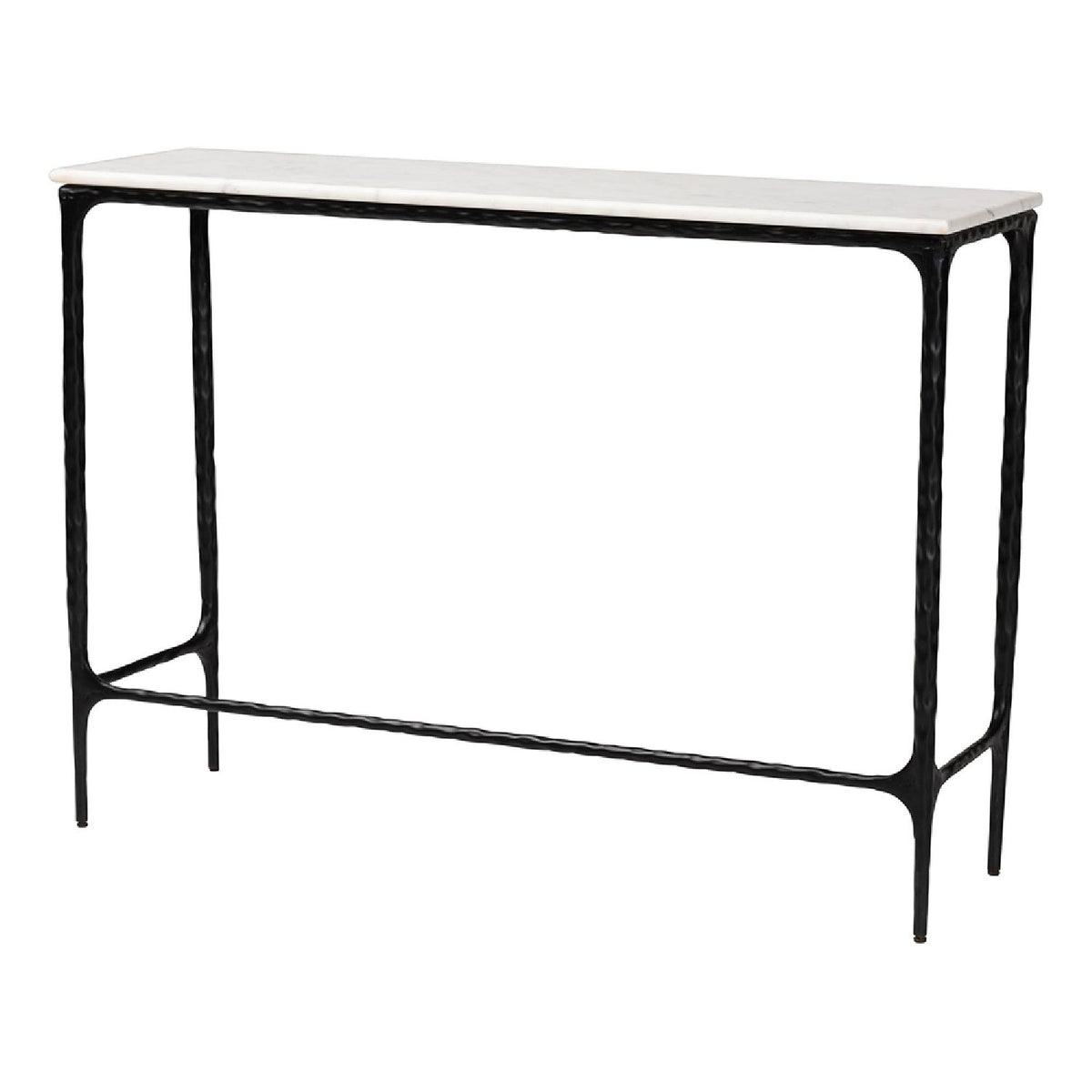 Modern European furniture - White Marble Console Table - www.oroa.com