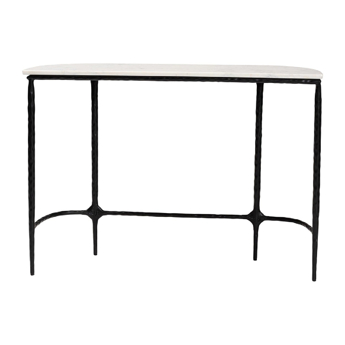 Modern European furniture - White Marble Console Table - www.oroa.com