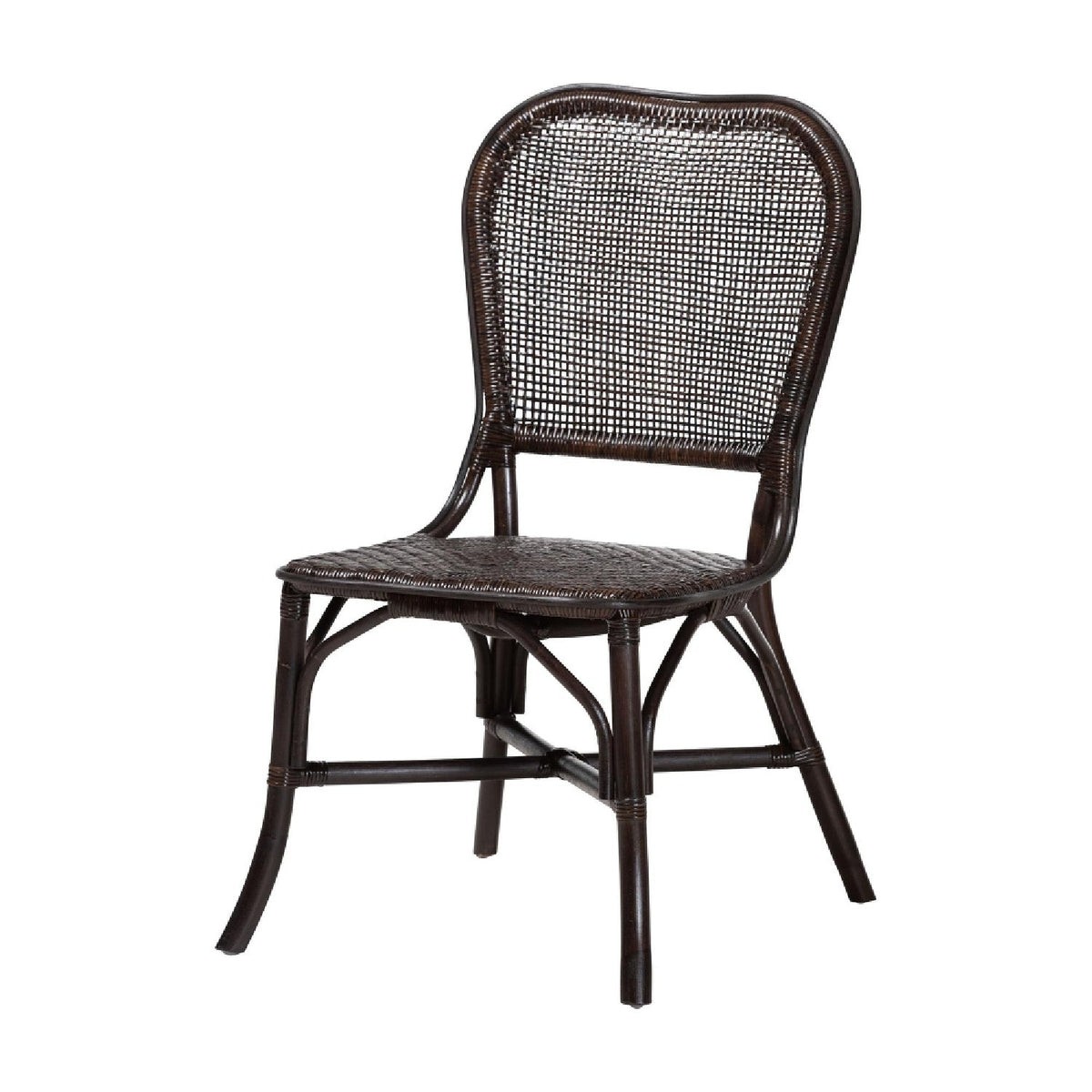 Modern European furniture - Latticed Back Rattan Dining Chair - www.oroa.com