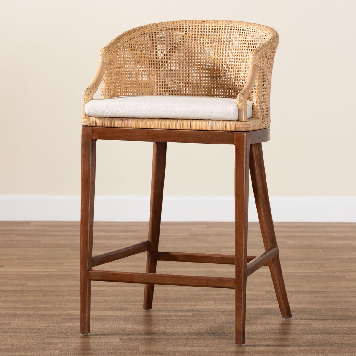 Modern European furniture - Rattan Bar Stool - www.oroa.com