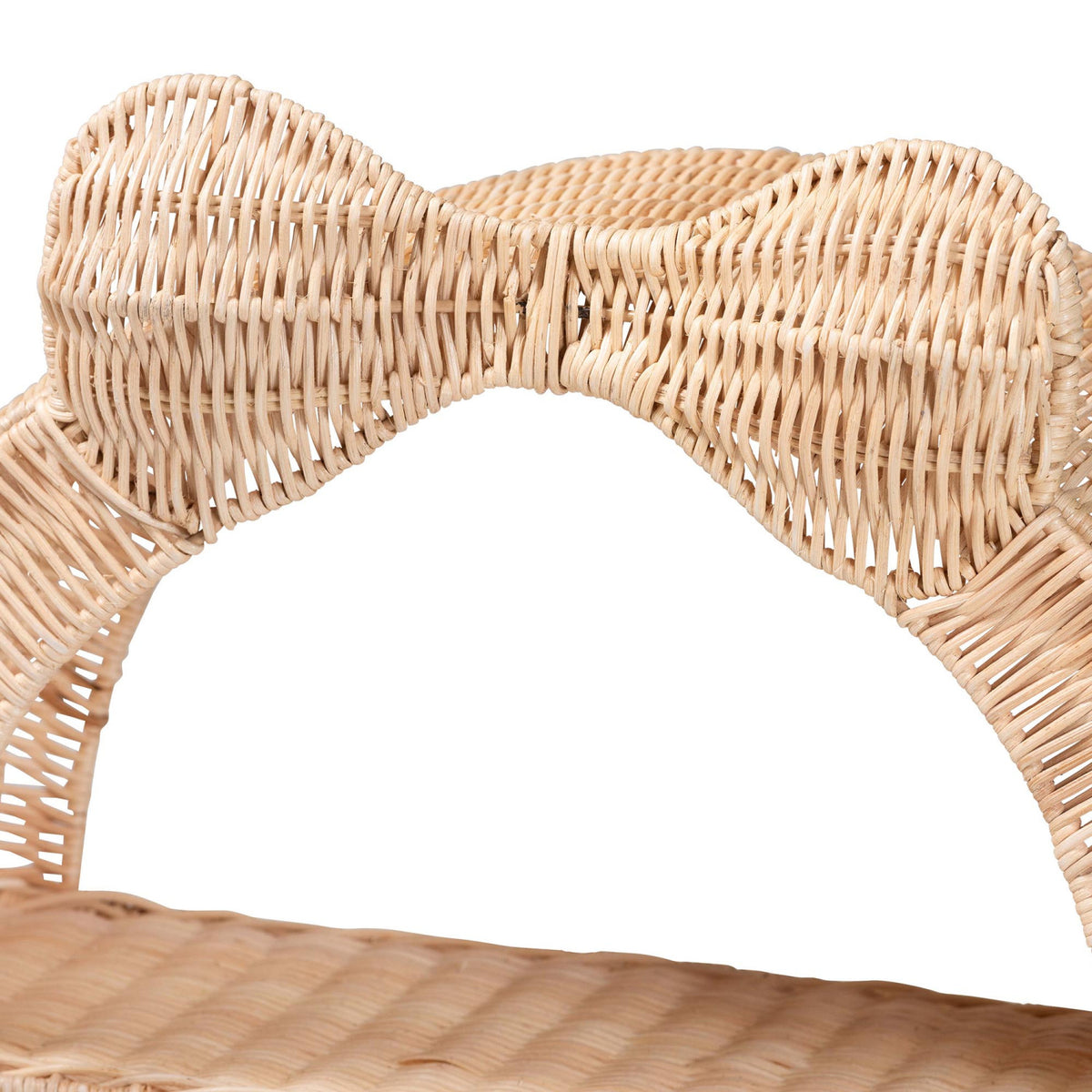 Modern European furniture - Rattan Bow Arched Storage Rack - www.oroa.com