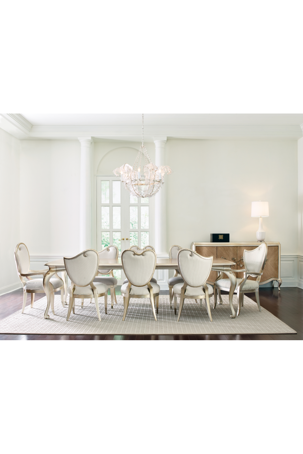 Carved Floral Buffet | Caracole | Oroa.com