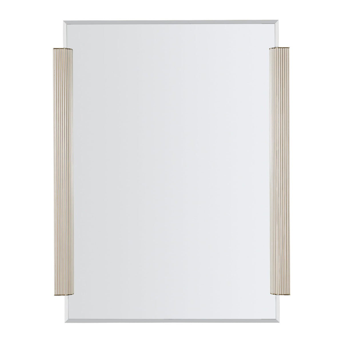 Fluted Side Beveled Mirror | Caracole Love To Look!