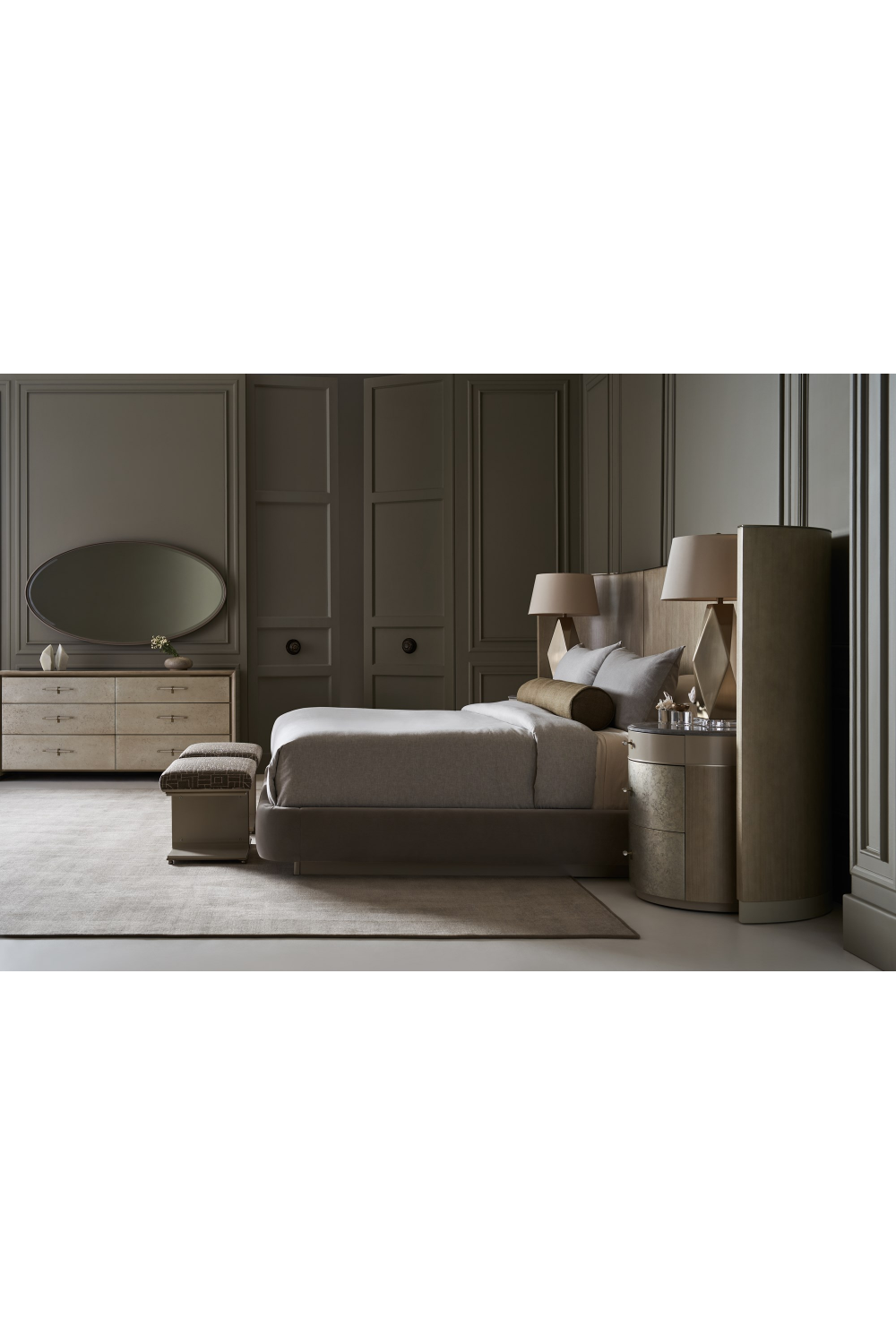 Sycamore Panel 6-Drawer Dresser | Caracole Avignon | Oroa.com