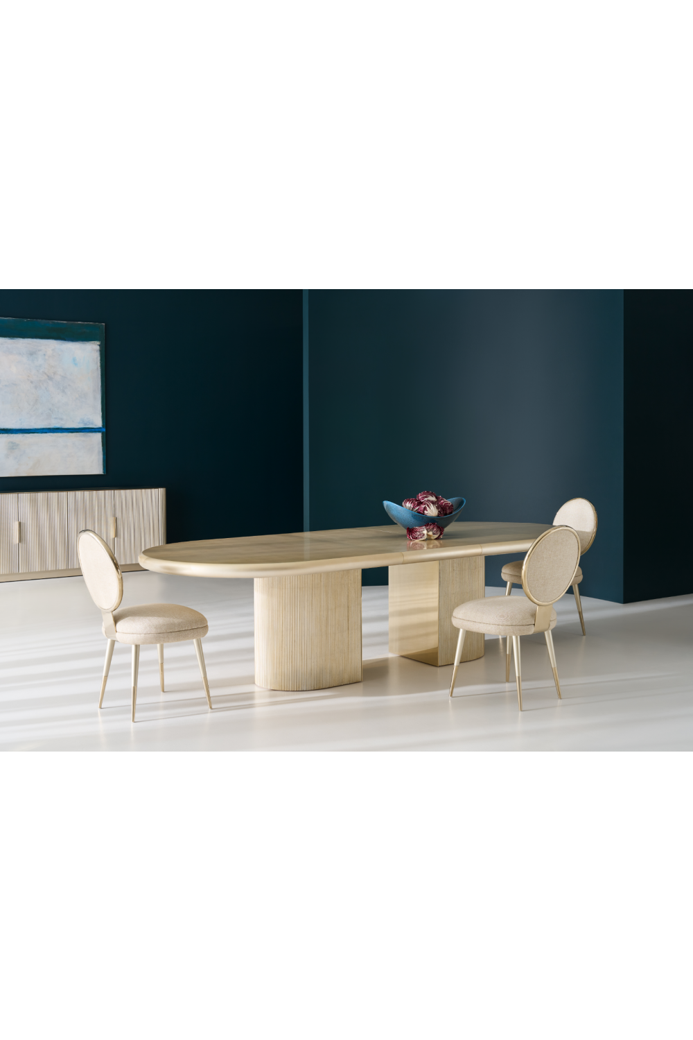 Fluted 4-Door Sideboard | Caracole Love | Oroa.com