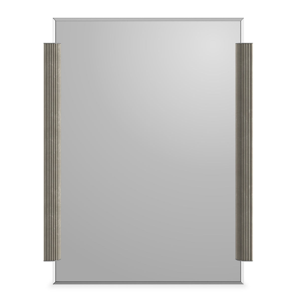 Fluted Side Beveled Mirror | Caracole Love To Look!