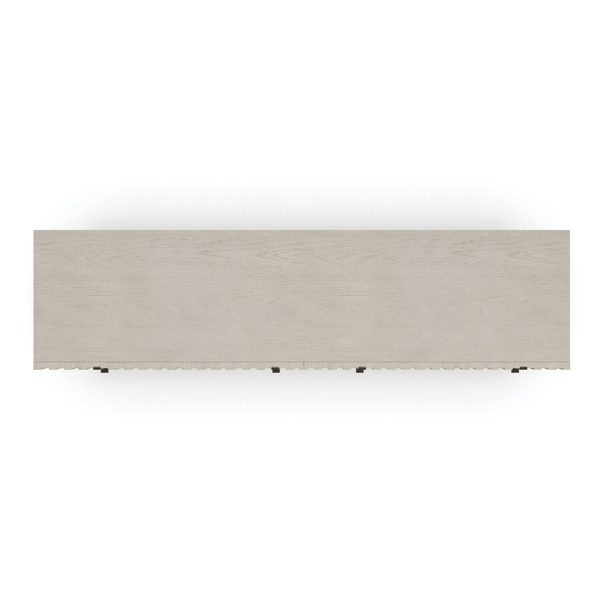 Gray Slatted 6-Drawer Dresser | Caracole Clancy