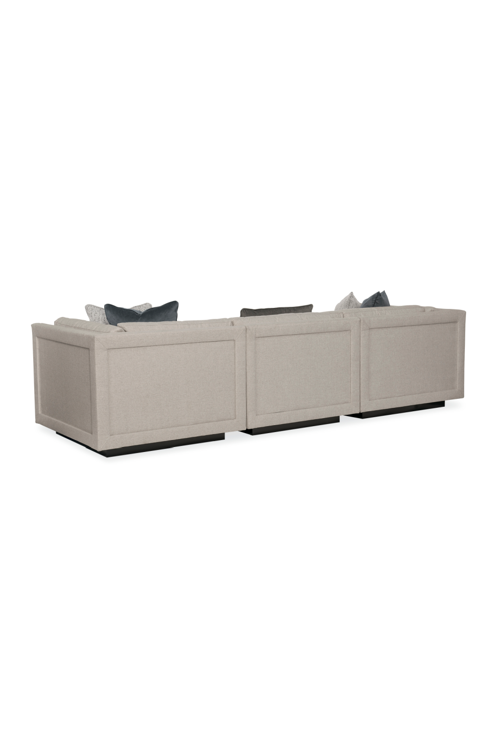Gray Modern Sectional Sofa | Caracole Fusion | Oroatrade.com
