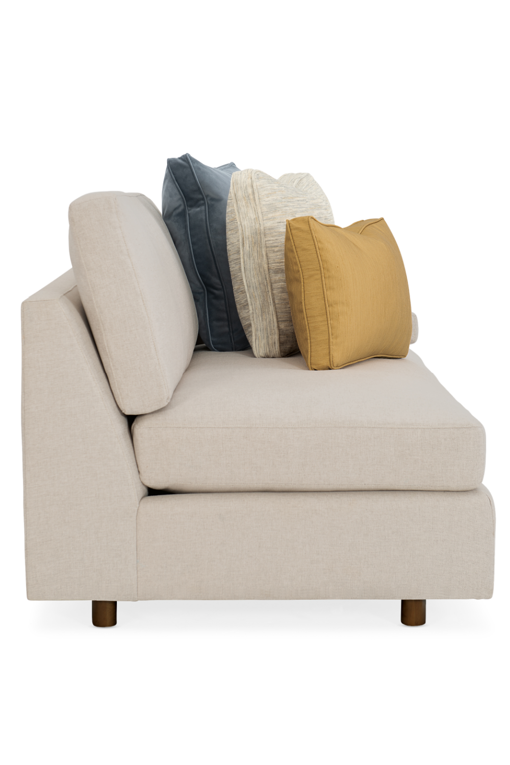 Neutral-Toned Sectional Sofa | Caracole I'm Shelf-Ish