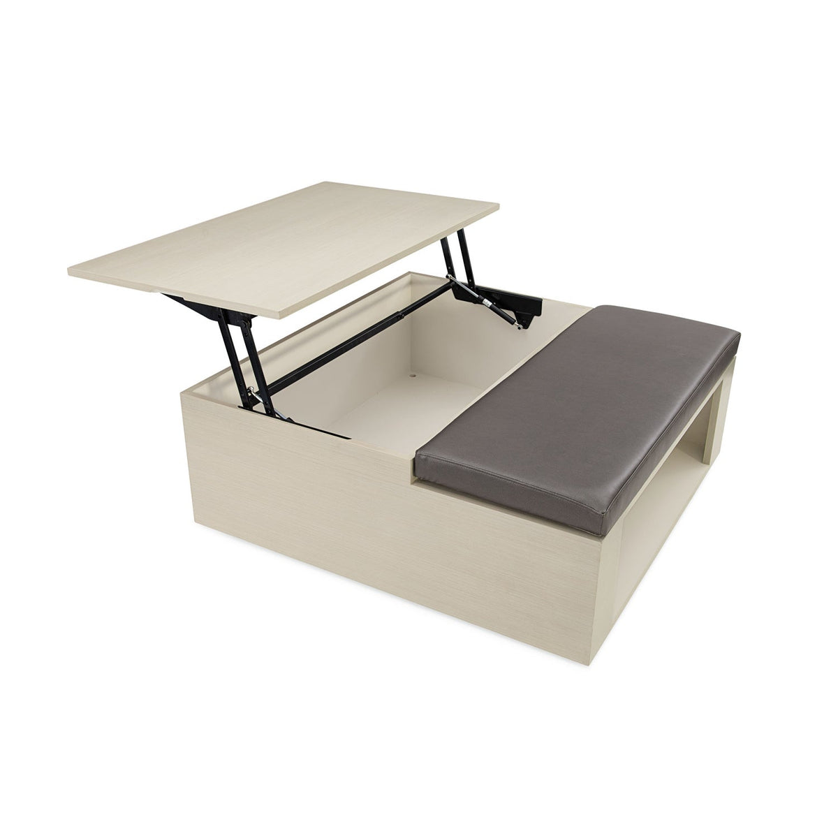 Taupe Lift-Top Coffee Table | Caracole Repetition
