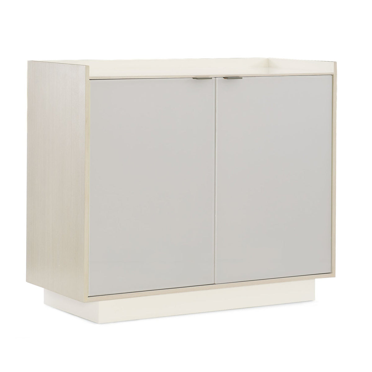 Gray 2-Door Chest | Caracole Expressions