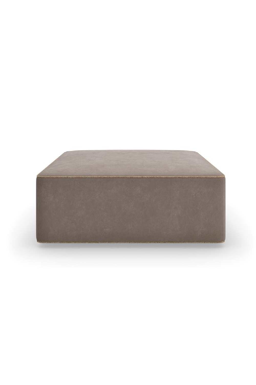 Brown Welted Sectional Sofa | Caracole Marbella | Oroa.com