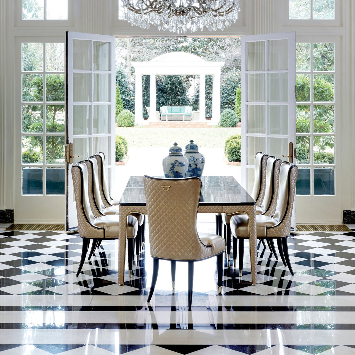 Eucalyptus Extendable Dining Table | Caracole The Aristocrat