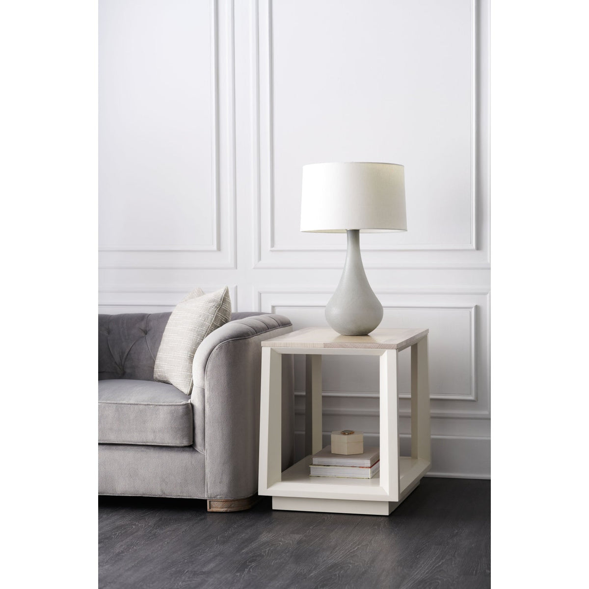Gray Tufted Sofa | Caracole Tuft