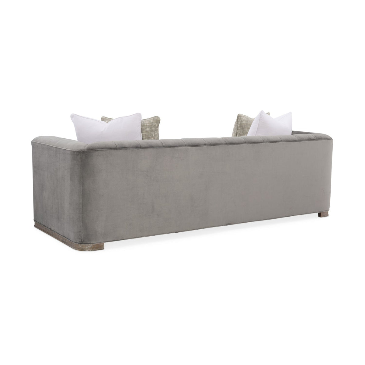 Gray Tufted Sofa | Caracole Tuft