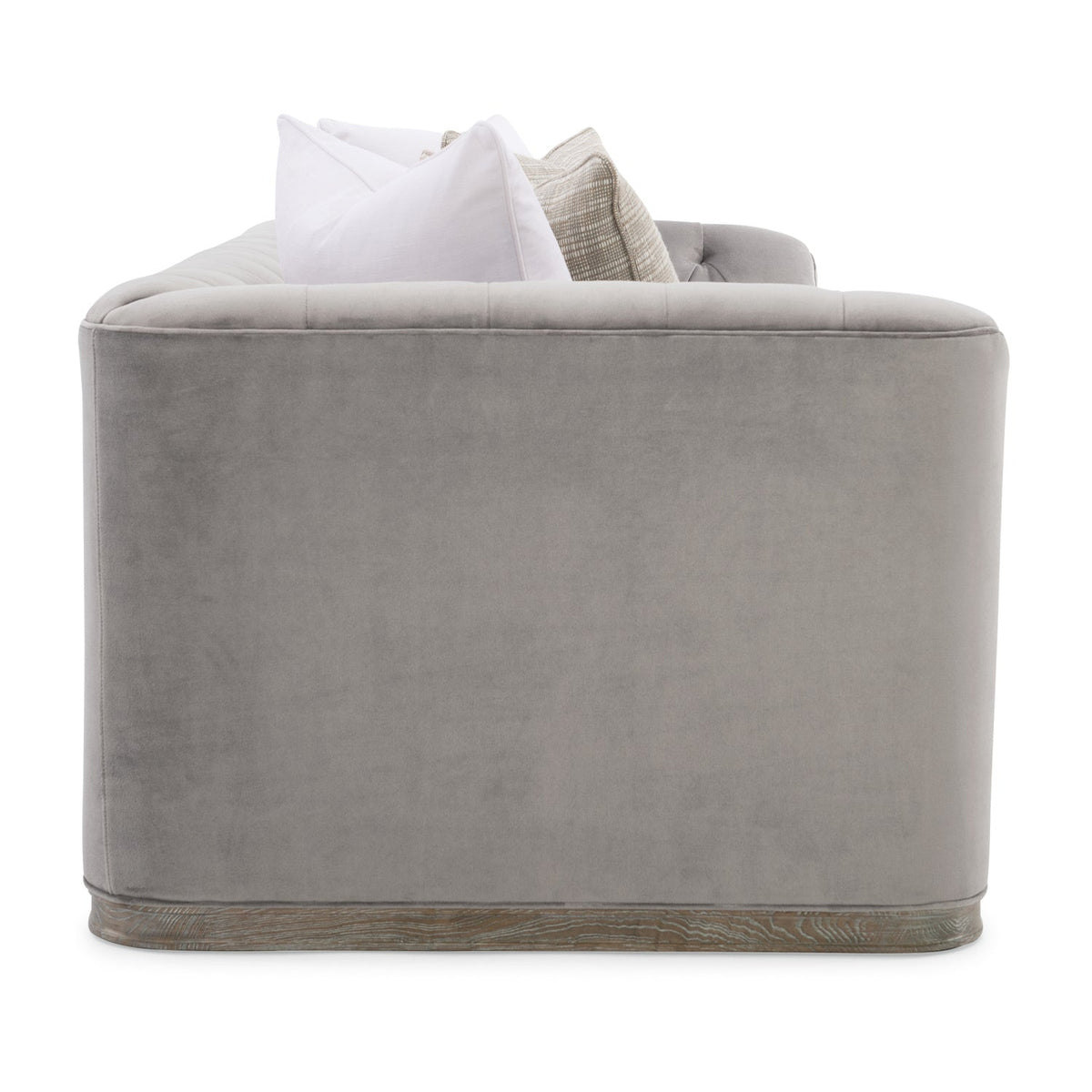 Gray Tufted Sofa | Caracole Tuft