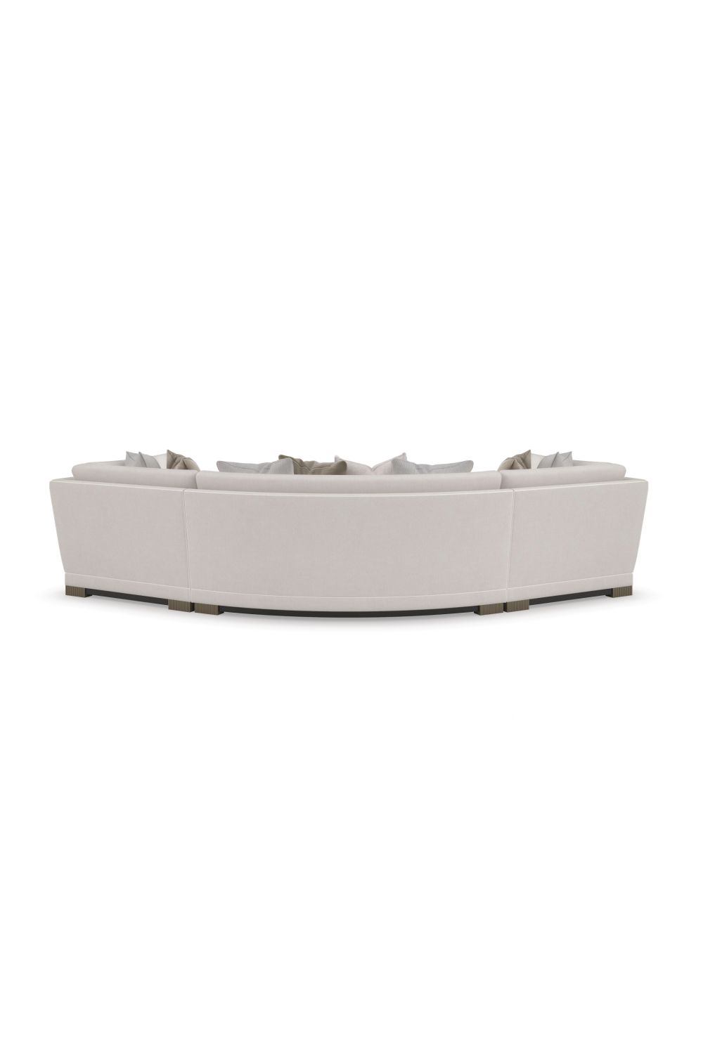 Modern Chenille Modular Sofa | Caracole Deep Retreat | Oroa.com