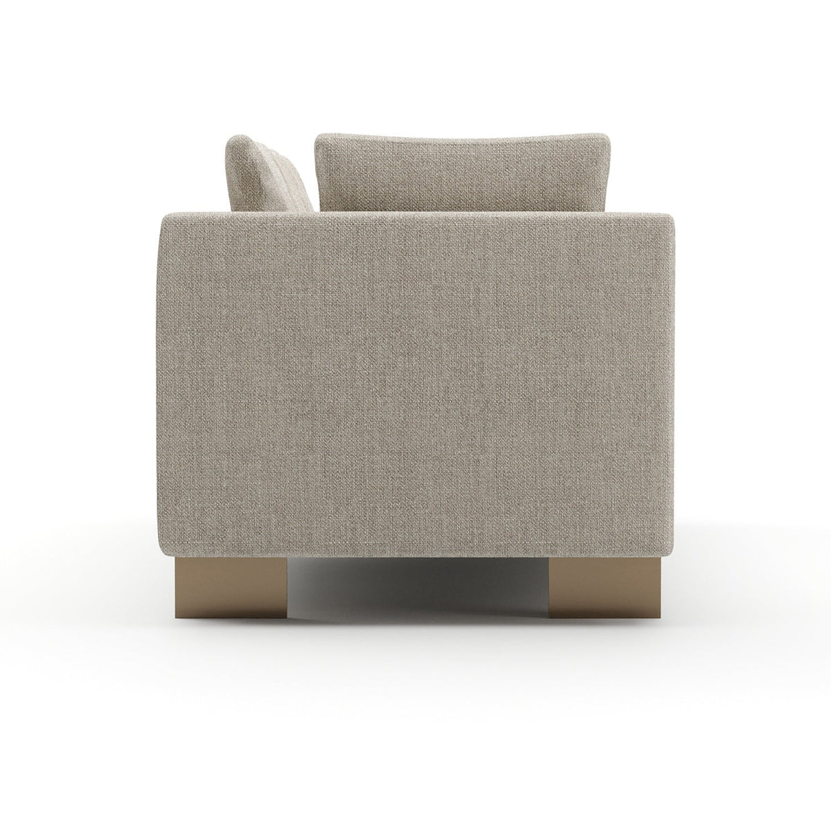 White Chenille Sofa | Caracole Altura