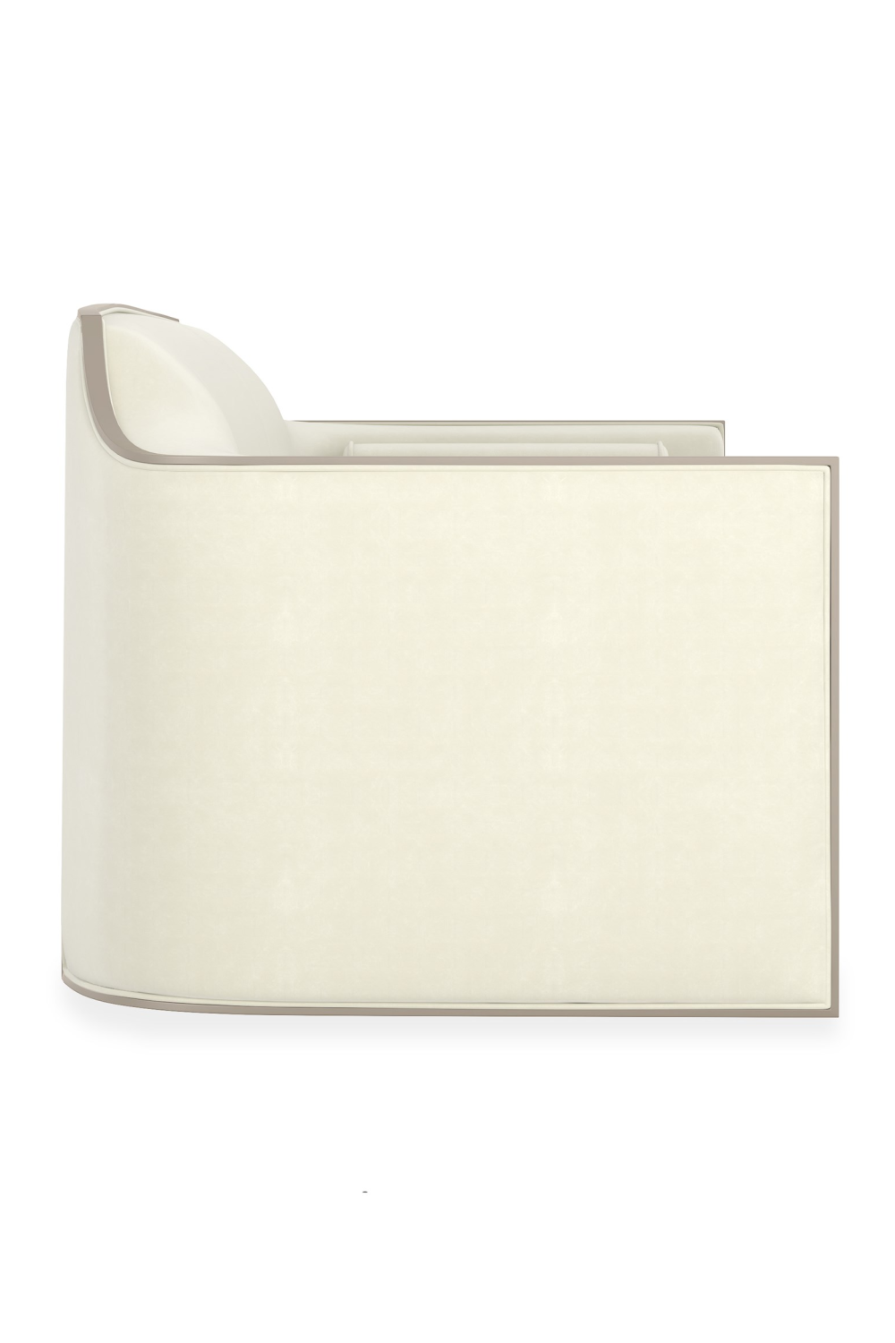 Velvet Upholstered Lounge Chair | Caracole The Cat's Meow | Oroa.com