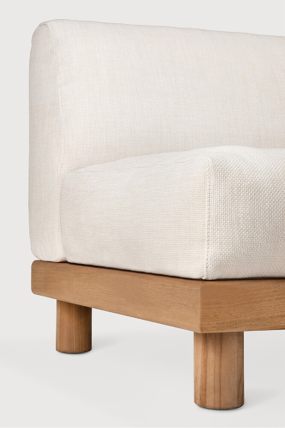 White Outdoor Modular Sofa | Ethnicraft Monocle