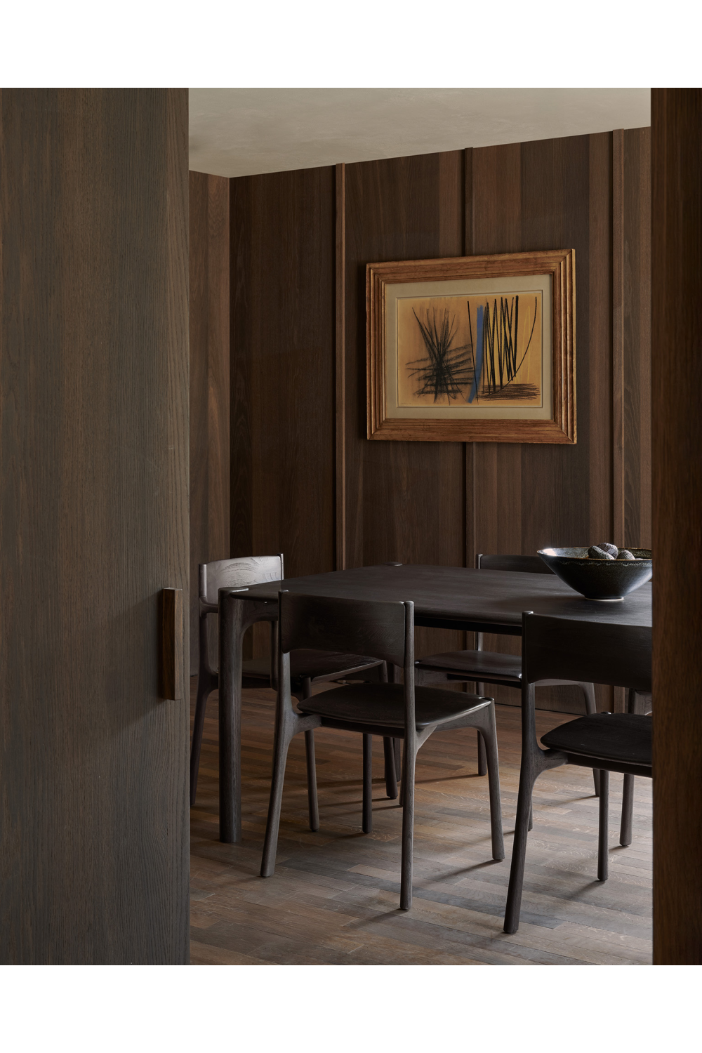 Varnished Teak Dining Table | Ethnicraft PI | Oroa.com