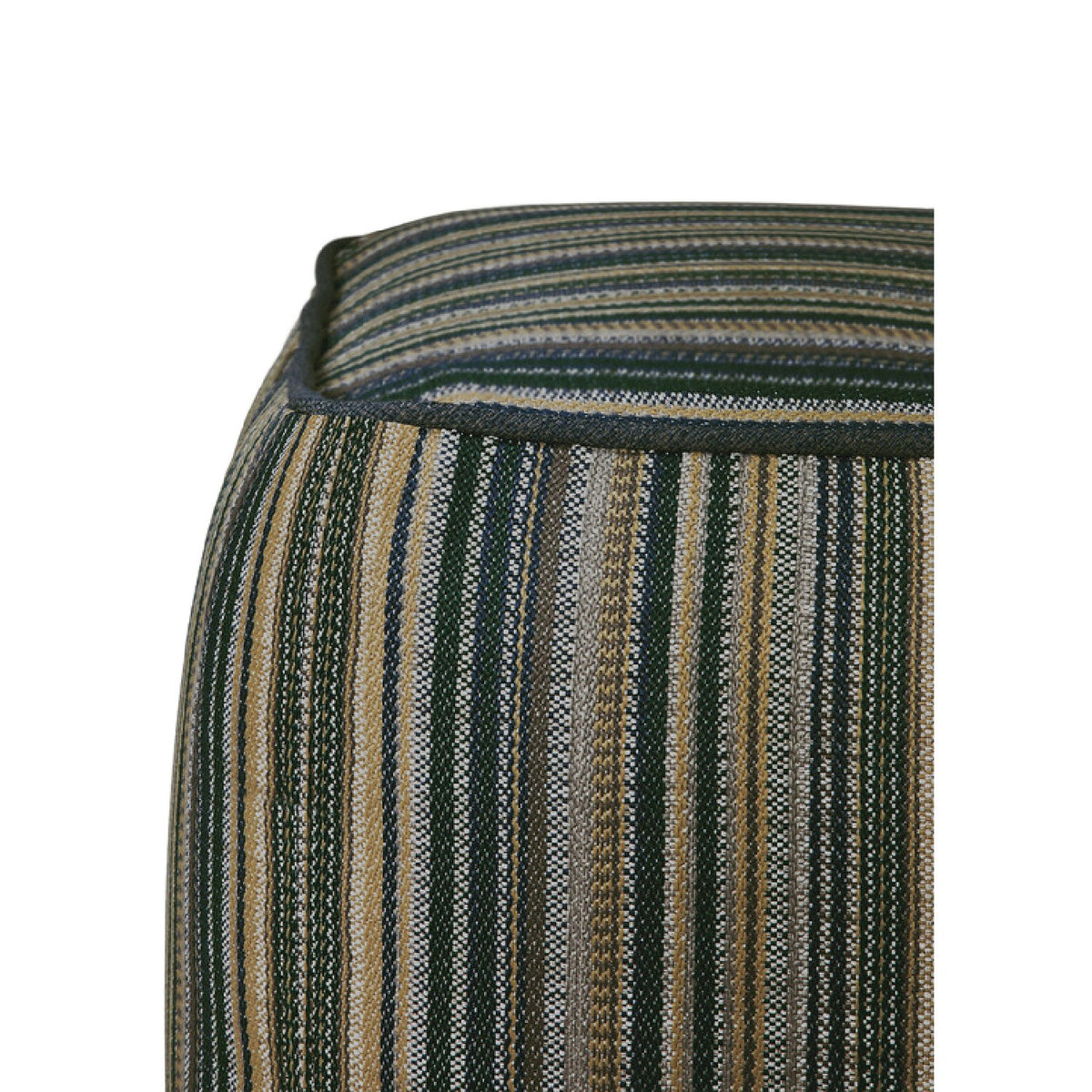 Modern or European furniture - Stripe Outdoor Ottoman - www.oroa.com