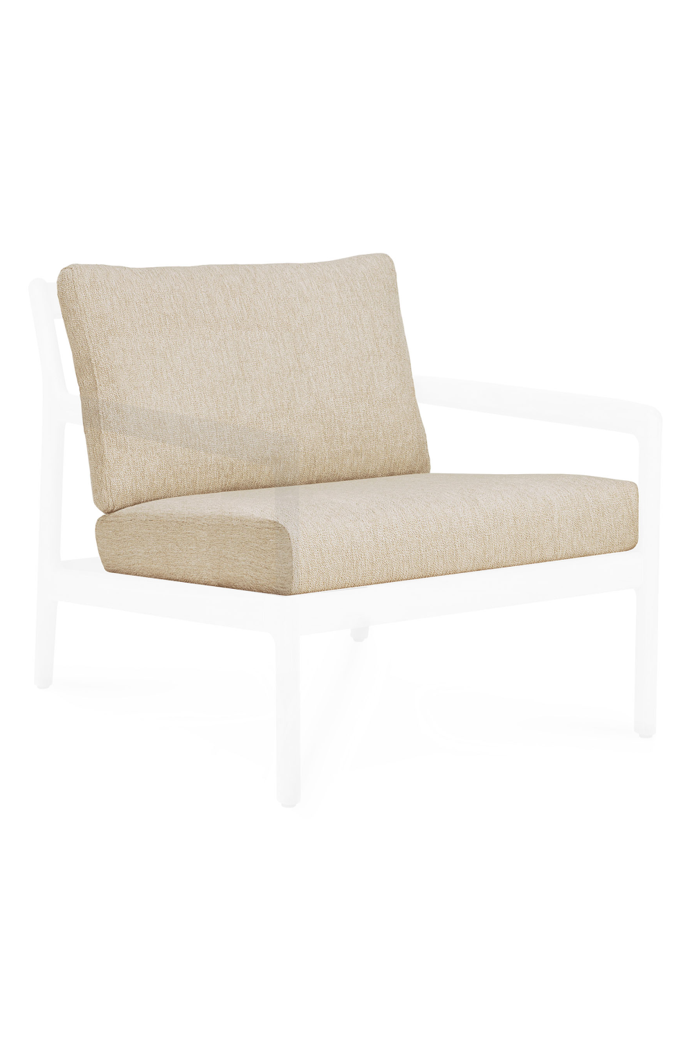 Outdoor Lounge Chair Cushion | Ethnicraft Jack | Oroa.com