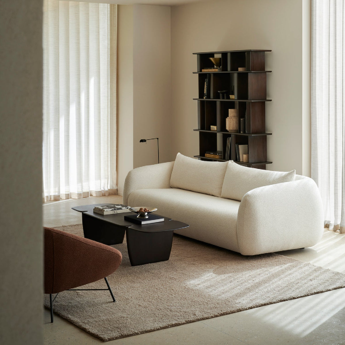 Fabric 3-Seater Sofa | Ethnicraft Figur