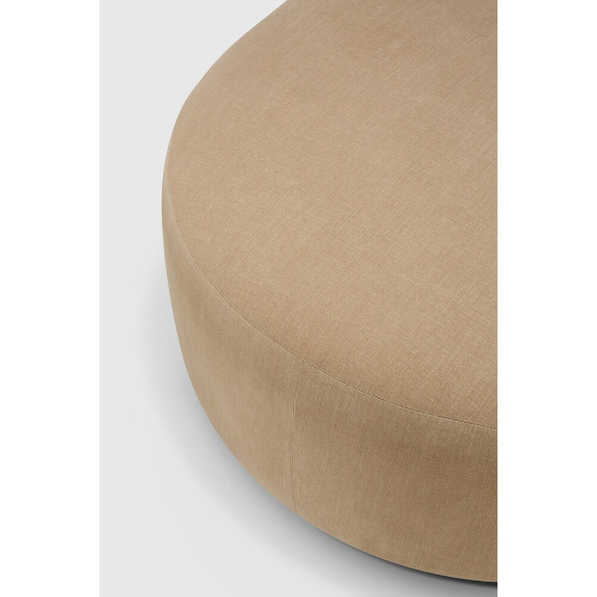Modern European furniture - Modular Sofa with Semi - Circle Footstool - www.oroa.com