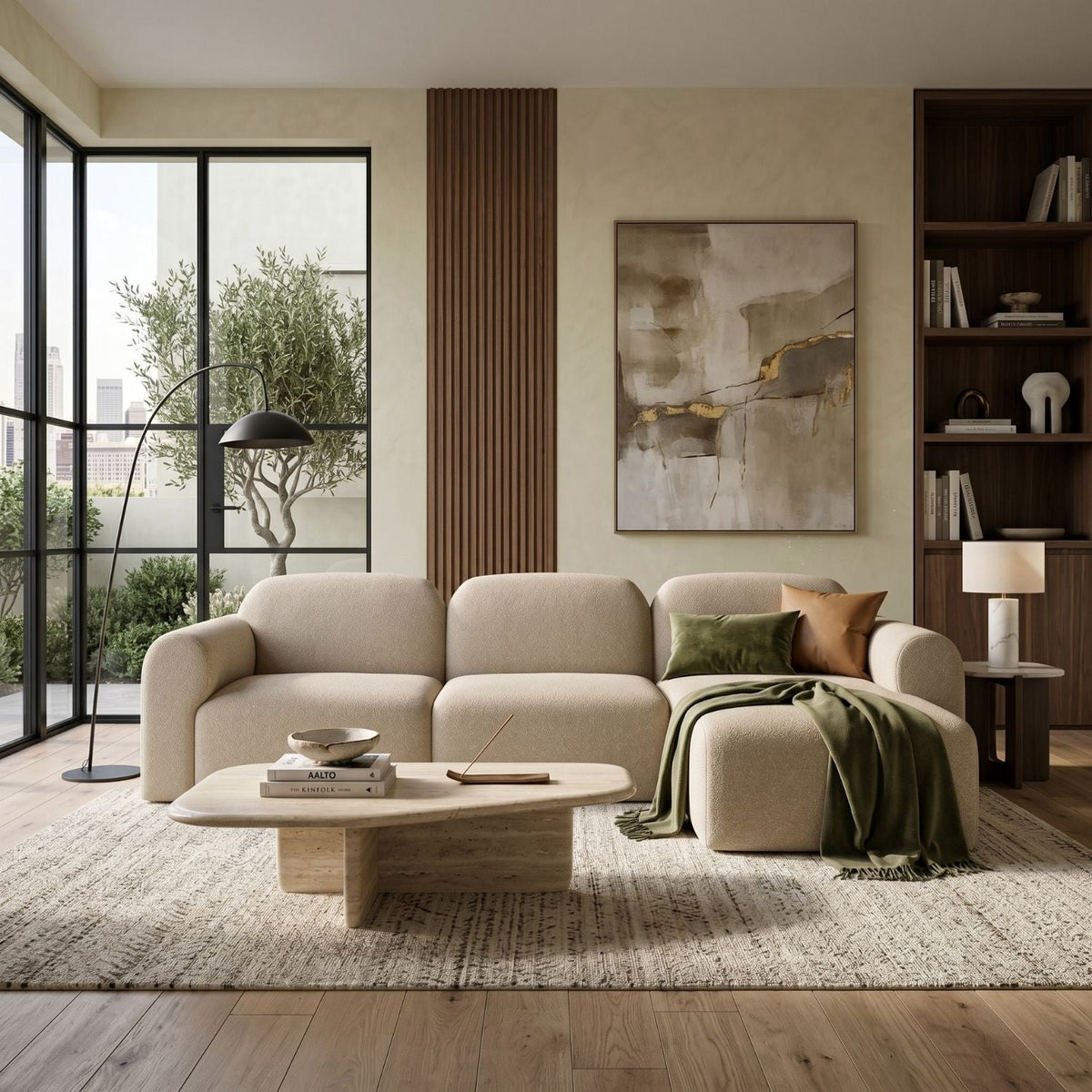 Modern or European furniture - 1-Seater Modular Sofa Set - www.oroa.com