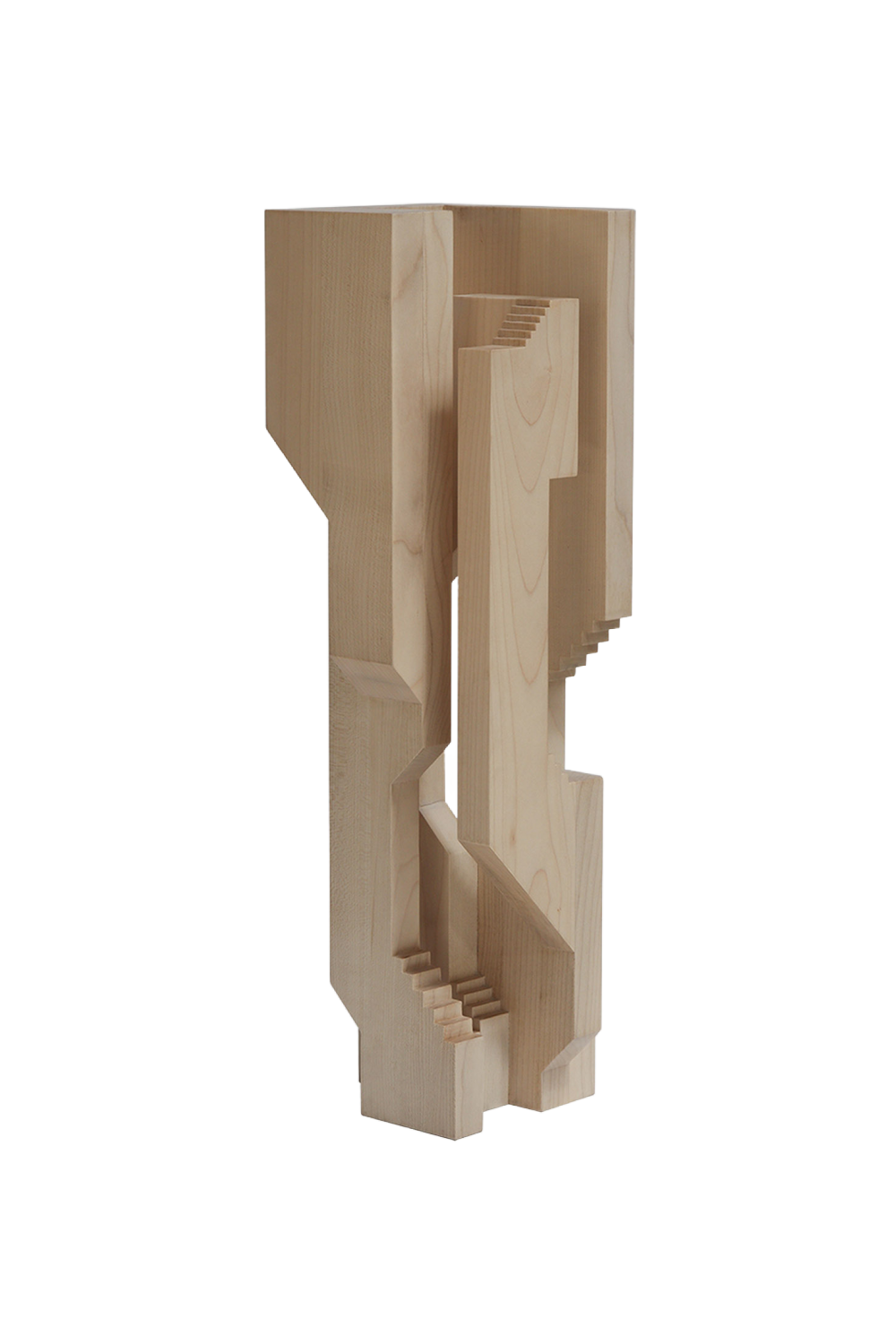 Abstract Stair Sculpture | Ethnicraft Circonvolution | Oroa.com