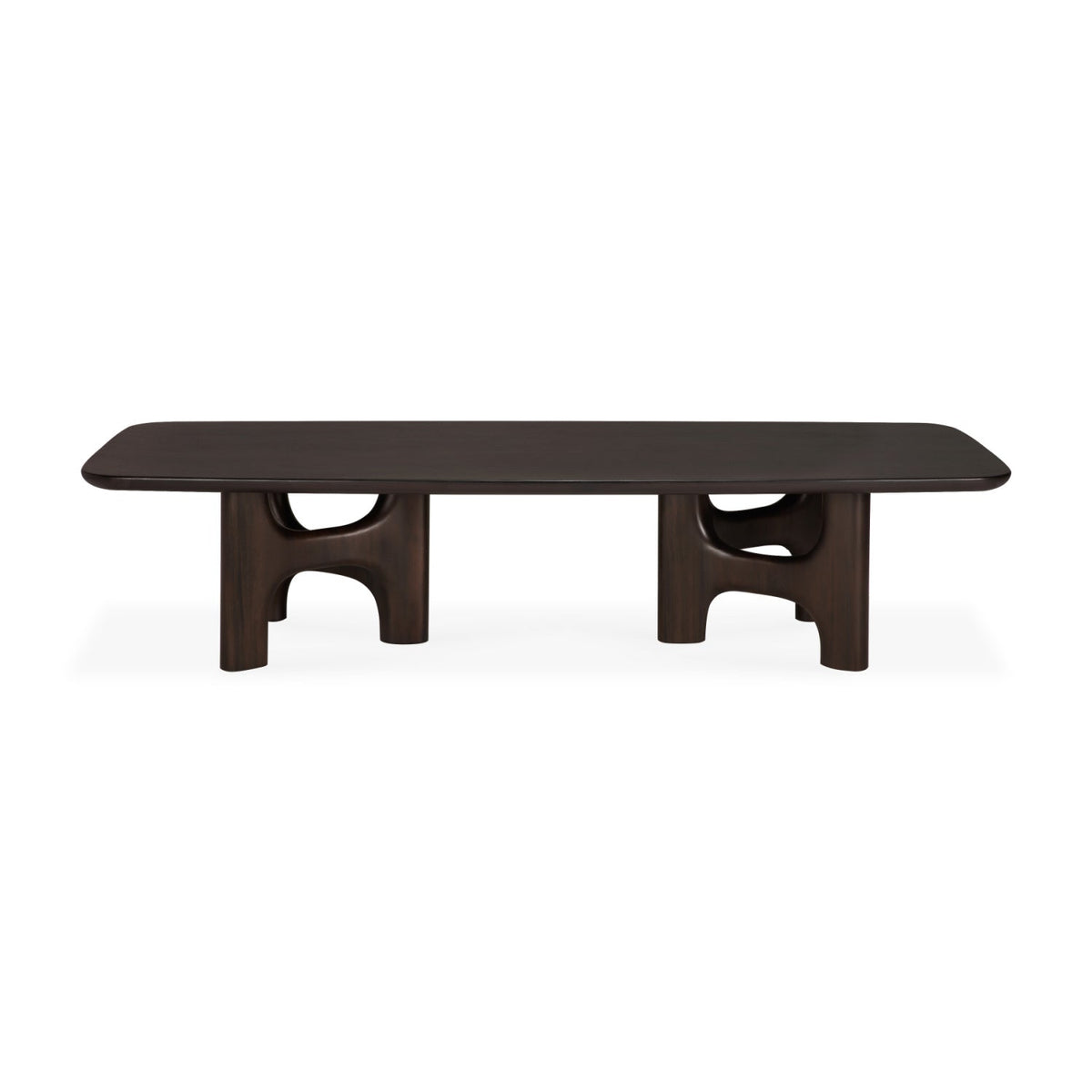 Brown Mahogany Coffee Table | Ethnicraft Flow | Oroa.com