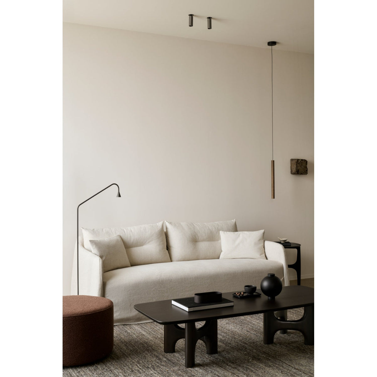 Brown Mahogany Coffee Table | Ethnicraft Flow | Oroa.com