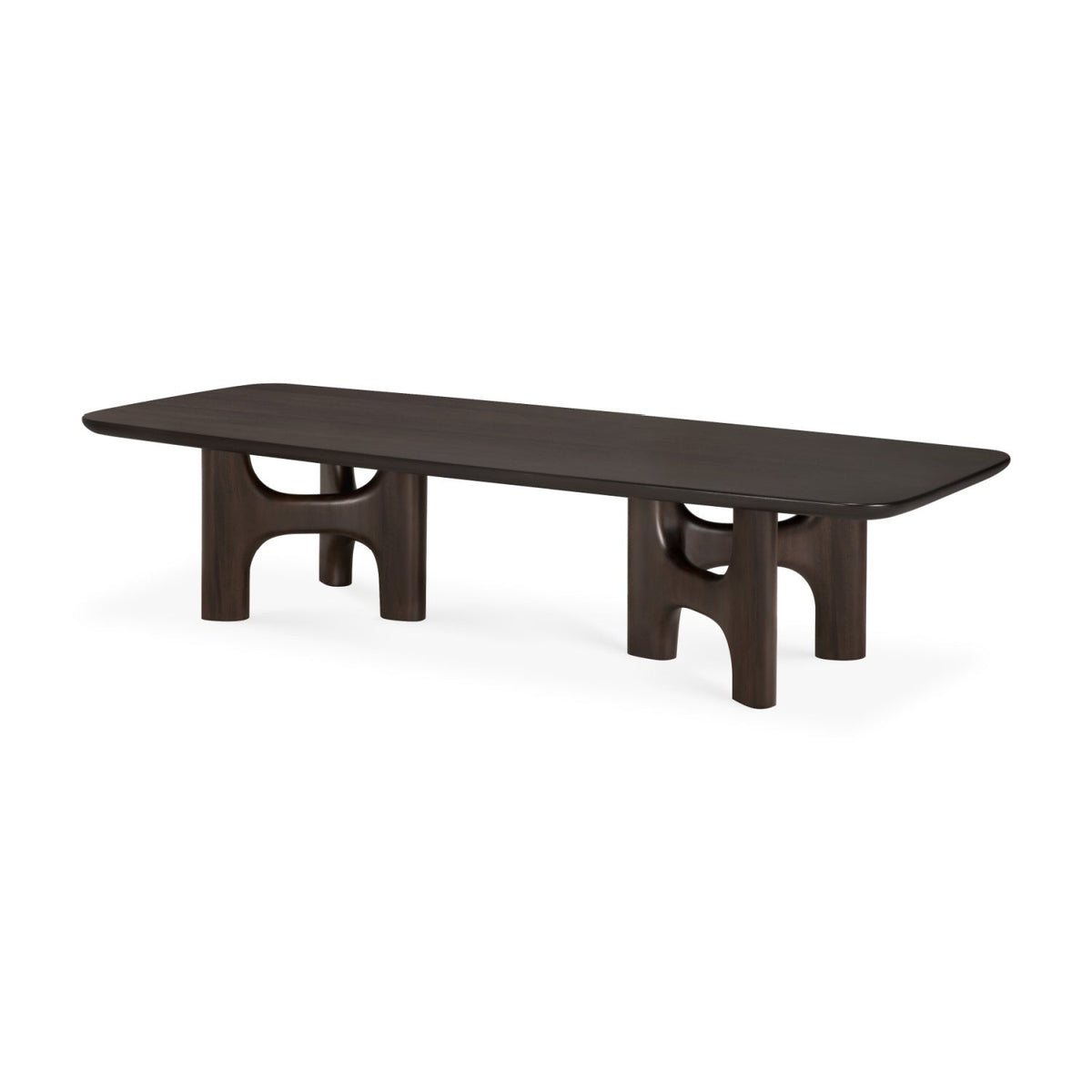 Brown Mahogany Coffee Table | Ethnicraft Flow | Oroa.com