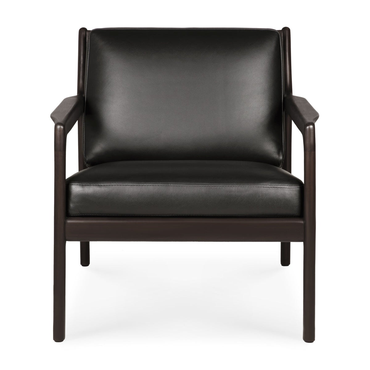 Brown Mahogany Lounge Chair | Ethnicraft Jack | Oroa.com
