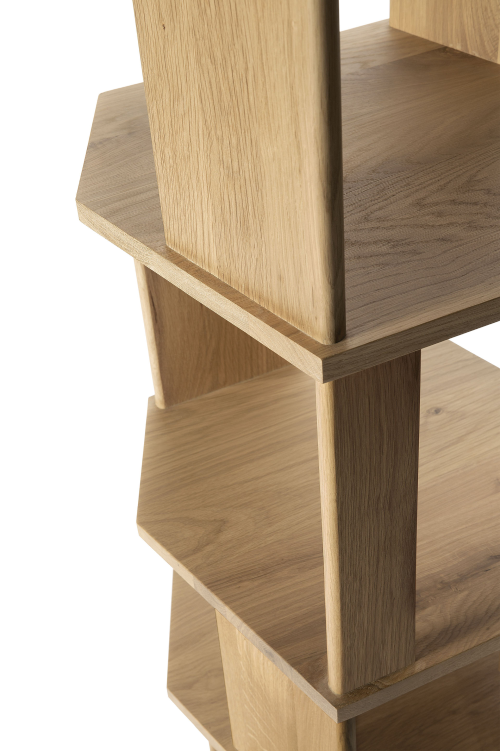 Geometric Column Bookcase | Ethnicraft Stairs | Oroa.com