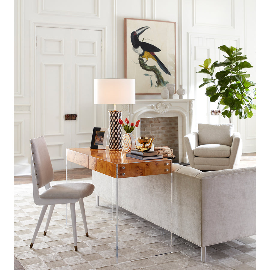 Acrylic Legged Mappa Desk | Jonathan Adler Bond | Oroa.com