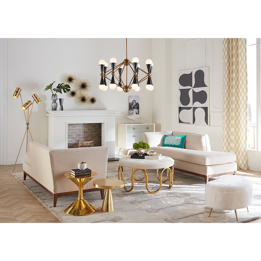 Antique Brass 16-Light Chandelier | Jonathan Adler Caracas | Oroa.com