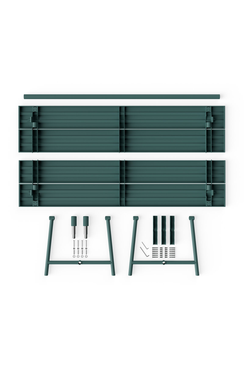 Aluminum 6-Seater Outdoor Table | Fatboy Fred | OROA.com