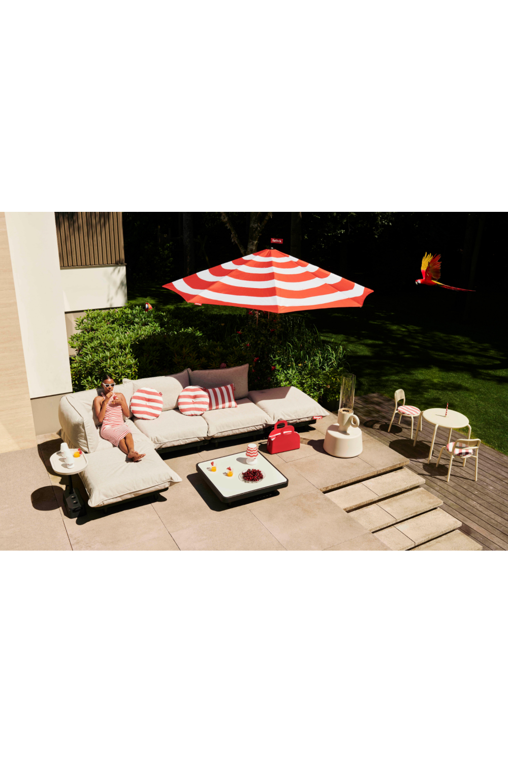 Aluminum Outdoor Chair | Fatboy Toni | OROA.com