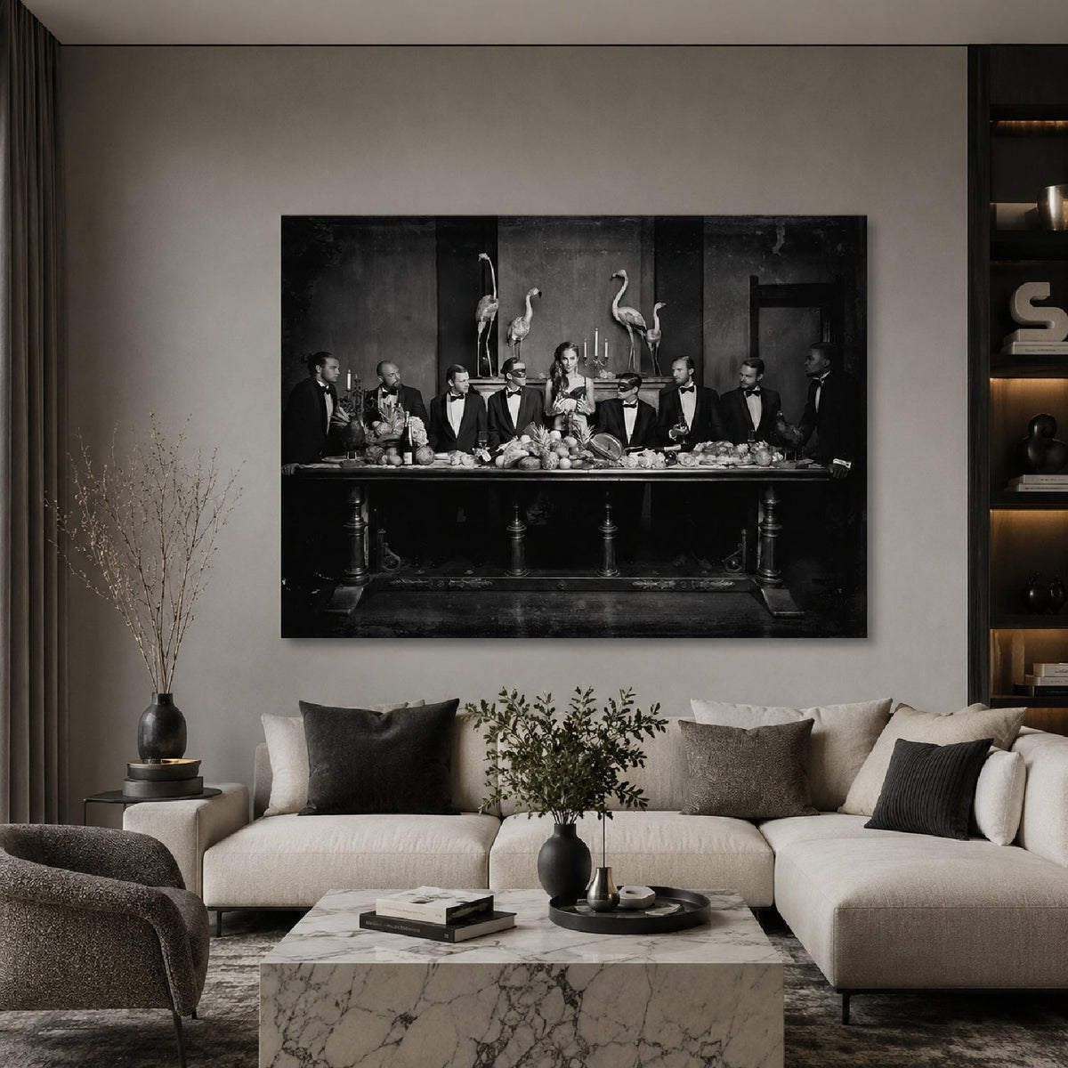 Elegant's Touch Men In Suit photographic art print by Cobra Art, alternate view 2