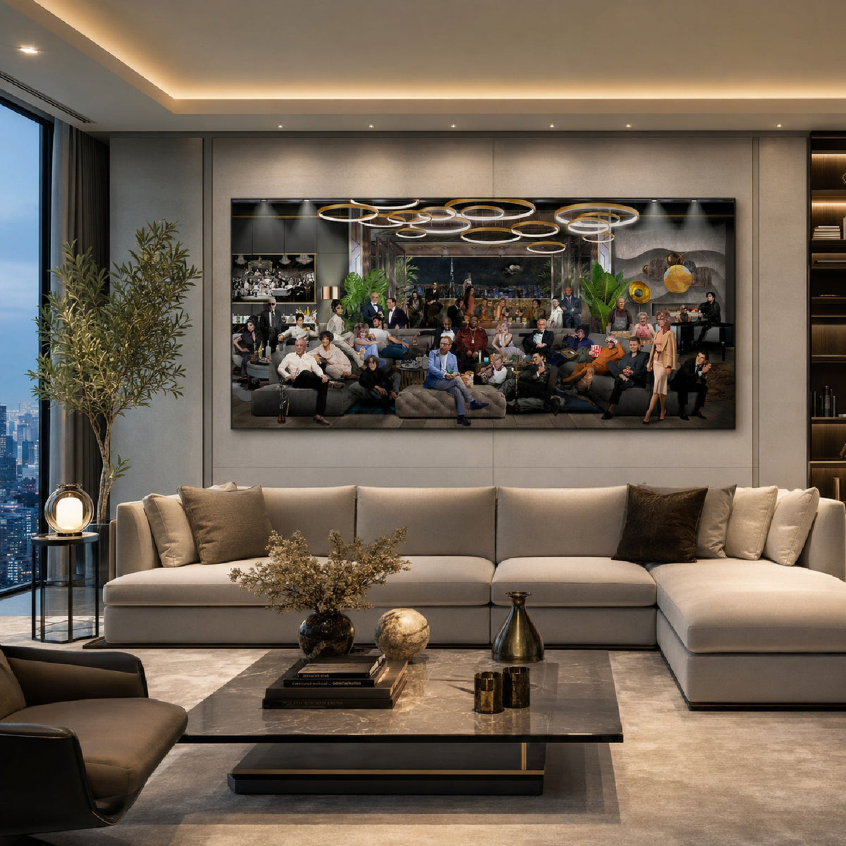 Legacy of GOAT Legendary People Lounging photographic art print by Cobra Art, alternate view 2