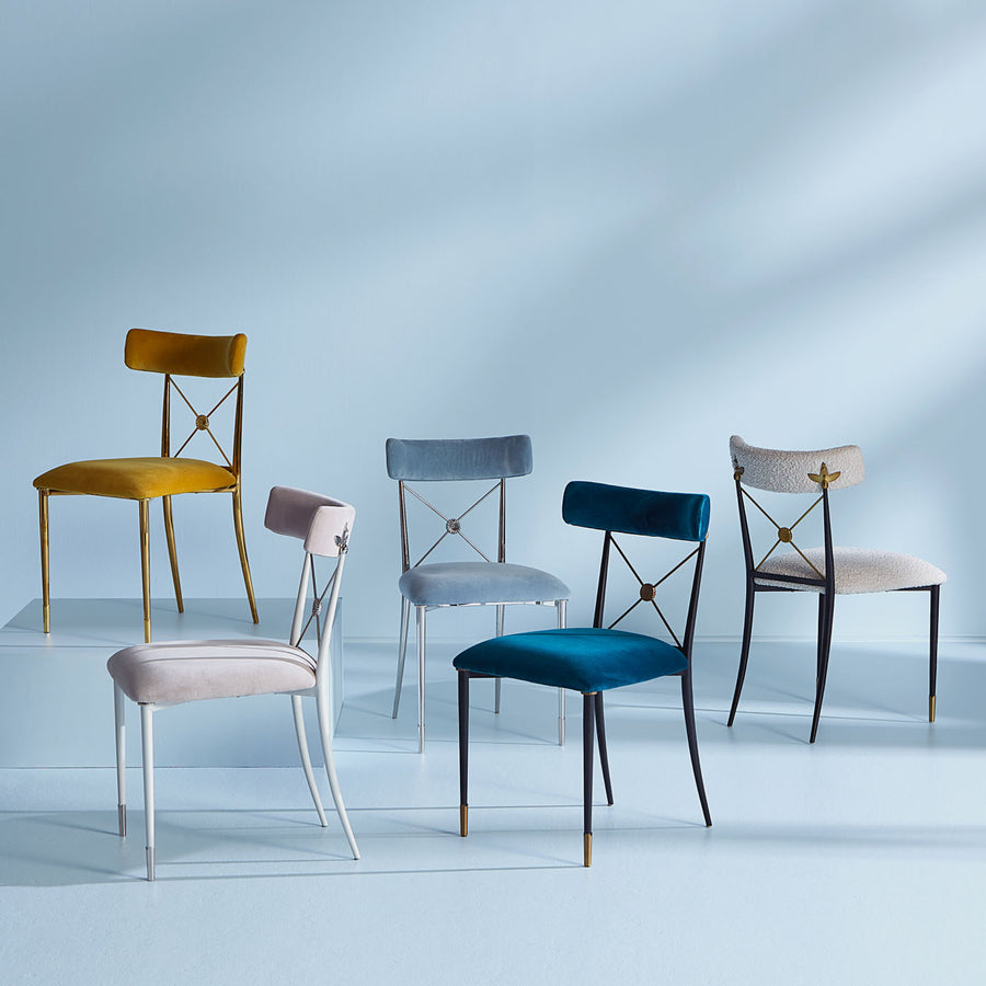 Cross Detail Dining Chair | Jonathan Adler Rider | Oroa.com