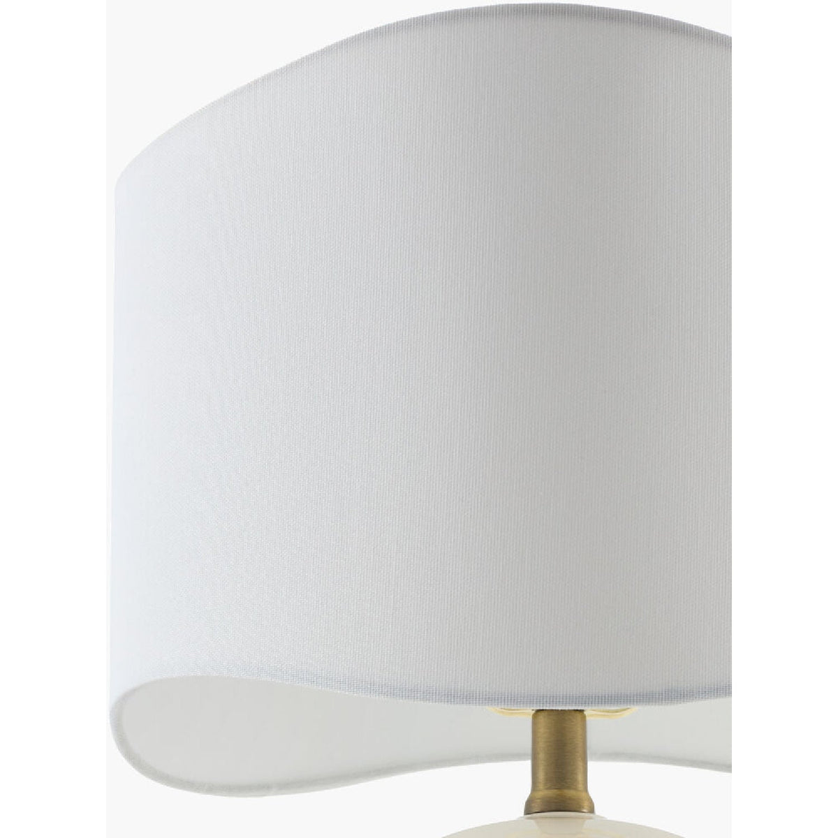 Modern European furniture - Wavy Jute Table Lamp - www.oroa.com